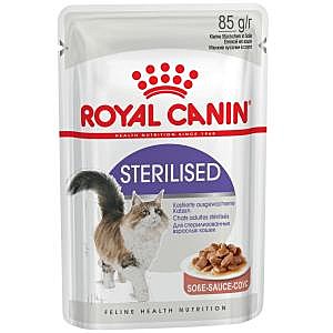 Корм д/к RC Sterilised пауч 85г соус