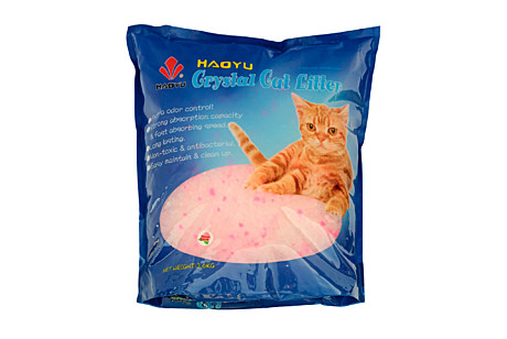 Наполнитель Cristal Cat Litter 1,8кг силикагель/цветочный