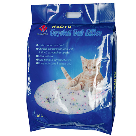 Наполнитель Cristal Cat Litter 7,2кг силикагель/цвет.гранулы