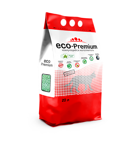 Наполнитель ECO-Premium Алоэ 20л древес/ком./смываемый 