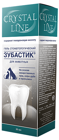 Гель Crystal Line ЗУБАСТИК 30мл стоматологический