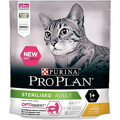 Корм д/к Pro Plan Stelised 400г Курица чувств/пищевар