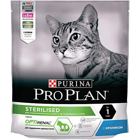 Корм д/к Pro Plan Stelised 400г Кролик здоровье почек