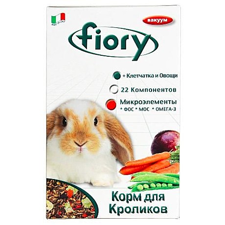 Корм д/кроликов Fiory Karaote 850г