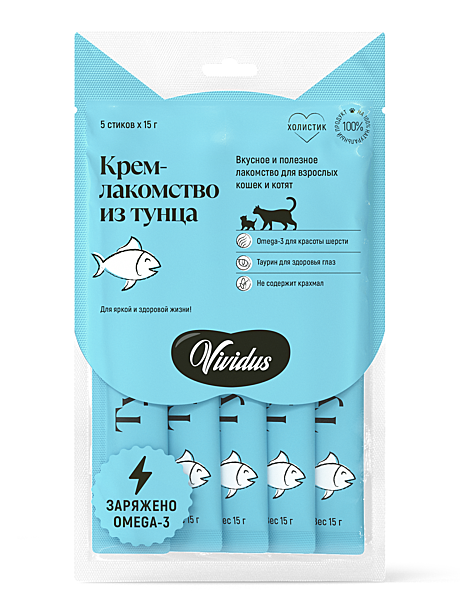 Лак-во д/к Vividus 15г Тунец