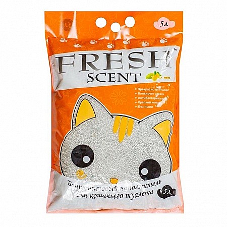 Наполнитель FreshScent 5л Манго бентонит/ком.
