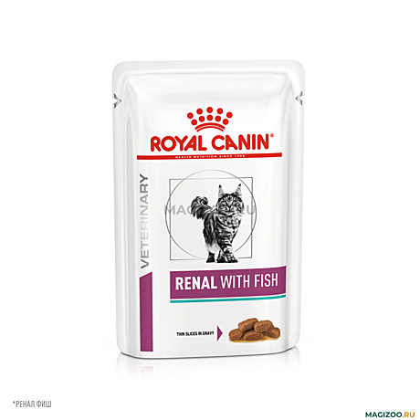 Корм д/к RC Renal пауч 85г Рыба почеч.недостаточность