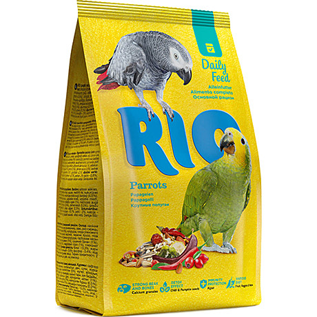 Корм д/круп.попугаев Rio Основной рацион 500г