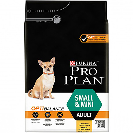 Корм д/с Pro Plan Small&Mini 700г Курица