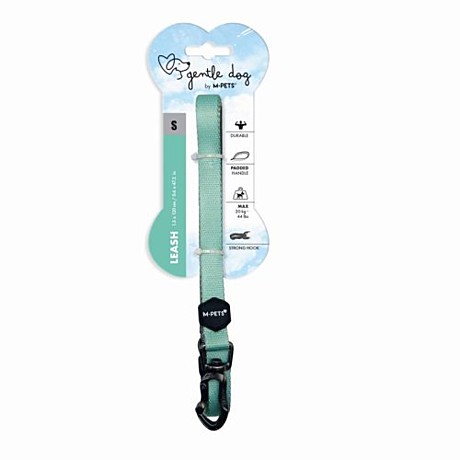 Поводок MPets Gentle S/1,5*120см/20кг/бирюзовый
