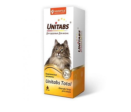Витамины Unitabs д/к Тотал д/кожи/шерсти 20мл