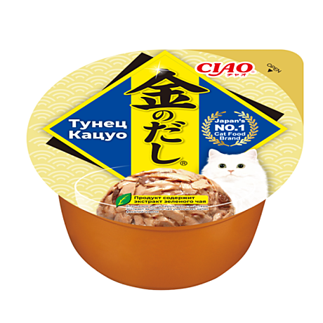 Корм д/к INABA лам 70г Тунец Кацуо