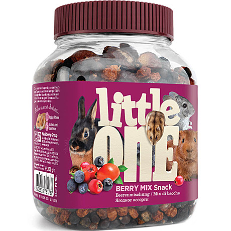 Лак-во д/грызунов Little One Ягодное ассорти 200г