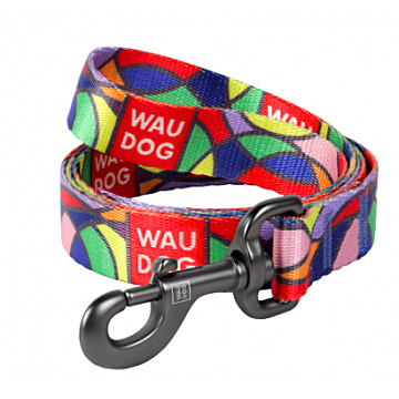 Поводок Waudog 122см/20мм Витраж