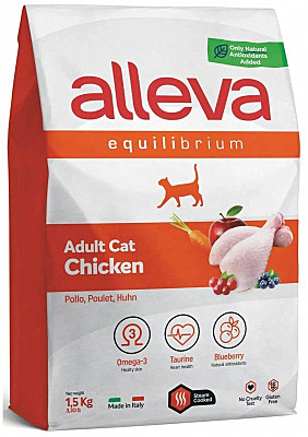 Корм д/к Alleva Equilibrium 1,5кг Курица