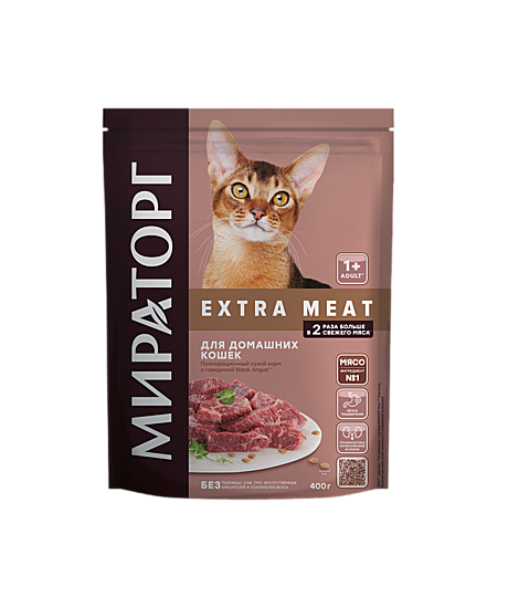 Корм д/к Мираторг 400г Говядина Black Angus домаш.