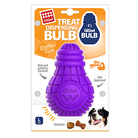 Игрушка д/с GiGwi Bulb Лампочка резина/12см