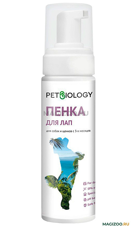 Пенка д/лап PetBiology Филиппины 150мл