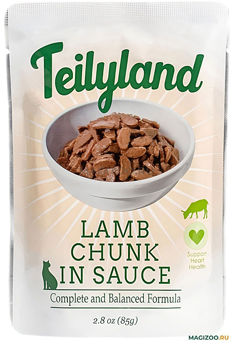Корм д/к Pettric Teilyland пауч 85г Ягненок/Соус