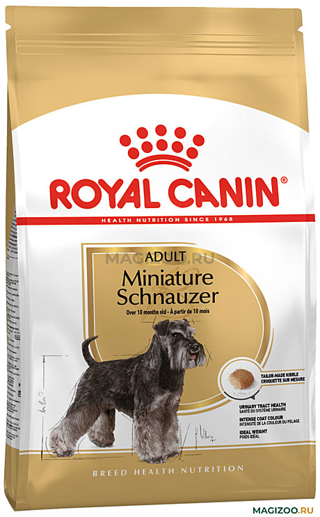 Корм д/с RC Miniature Schnauzer 3кг Миниатюрный Шнауцер