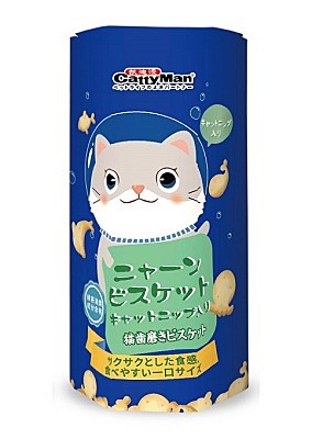 Лак-во CattyMan Бисквиты Кошачья мята 60г