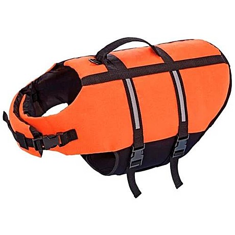 Жилет плавательный д/с Nobby XL/45см/оранжевый