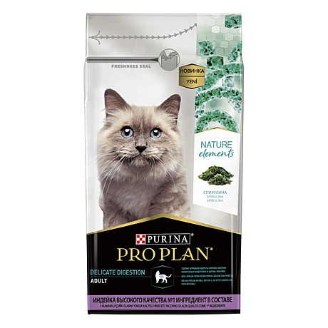 Корм д/к Pro Plan Nature Elements 1,4кг Индейка