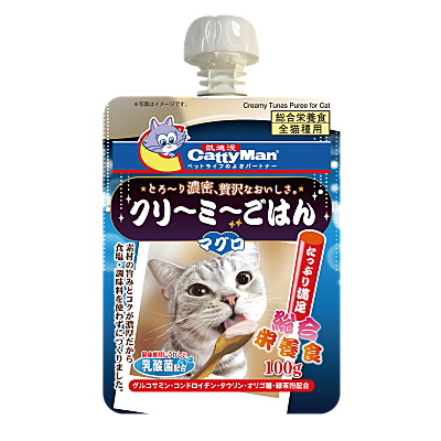 Лак-во CattyMan Сгущенка Тихоокеанский тунец 100г