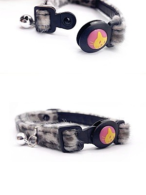 Ошейник Japan Premium Pet Леопард белый