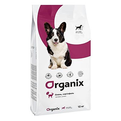 Корм д/с Organix 2,5кг Оленина/Картофель