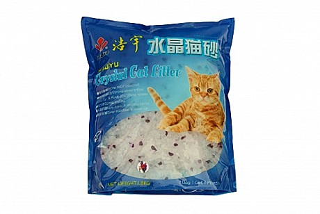 Наполнитель Cristal Cat Litter 1,8кг силикагель/лаванда