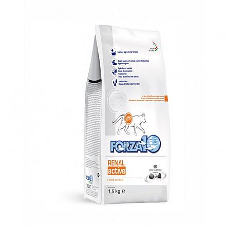 Корм д/к Forza10 Renal Active 1,5кг Почеч.недост-ть Рыба