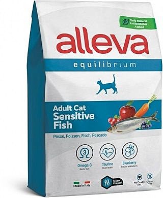 Корм д/к Alleva Equilibrium Sensitive 400г Рыба