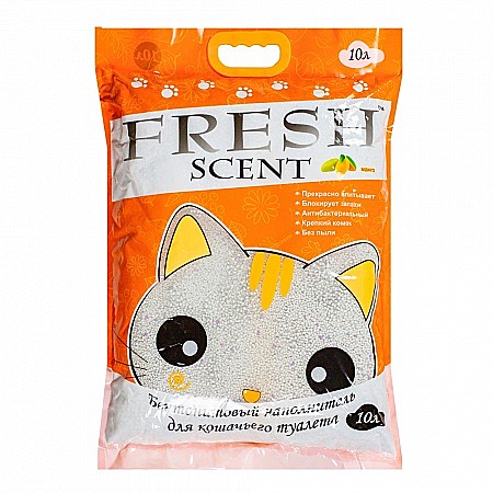 Наполнитель FreshScent 10л бентонит/ком./микс*