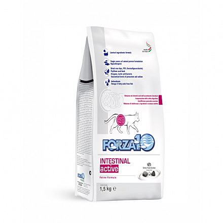 Корм д/к Forza10 Intestinal Active 1,5кг Проблемы ЖКТ Рыба