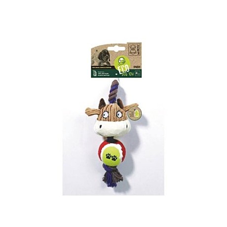 Игрушка д/с M-Pets ECO Инди мягкая/пищащая/27см