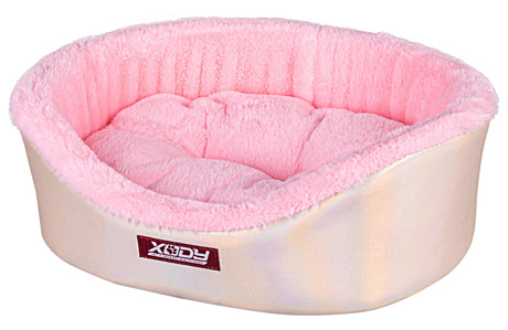 Лежак  XODY №2 Жемчуг розовый 49*38*16см
