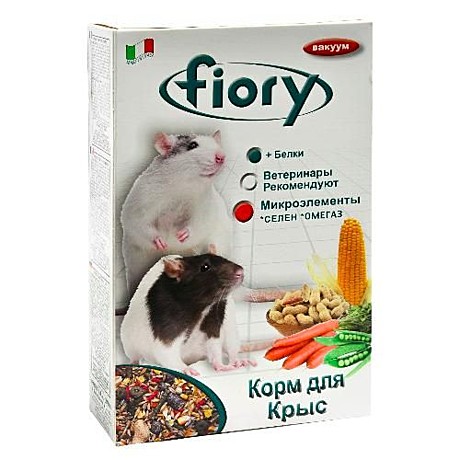 Корм д/крыс Fiory 850г