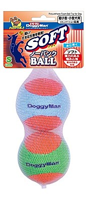 Игрушка д/с DoggyMan Непрокусываемый мячик 2шт.