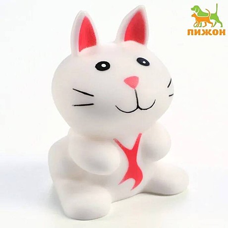 Игрушка д/с КОТ 8,5см/белая
