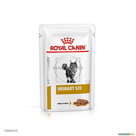 Корм д/к RC Urinary S/O пауч 85г МКБ