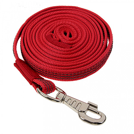Поводок Каскад 20мм*3м/нейлон/двухсторонний/красный