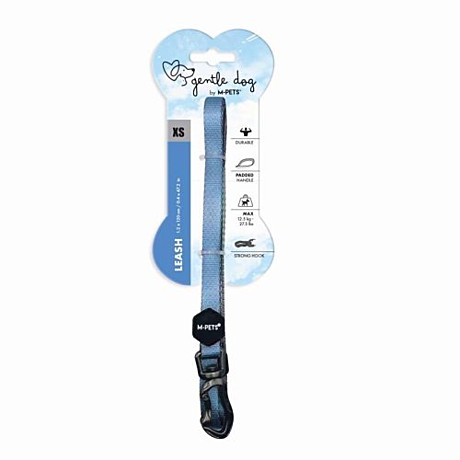 Поводок MPets Gentle XS/1,2*120см/12,5кг/синий