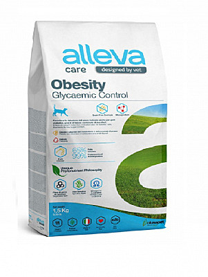 Корм д/к Alleva Obesity 1,5кг Контроль потребления глюкозы