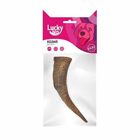 Лак-во д/c Lucky bits Козий рог М/25см/160г