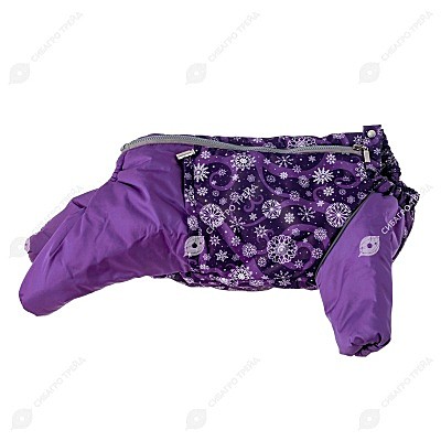 Комбинезон OSSO Fashion Снежинка р32/сирень/сука