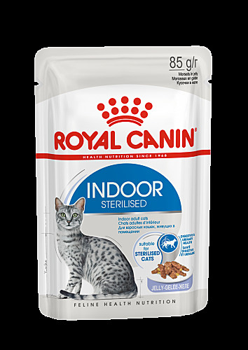 Корм д/к RC Indoor Sterilised пауч 85г желе