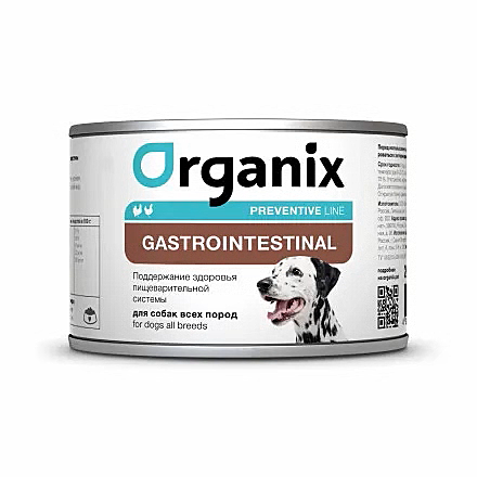 Корм д/с Organix Gastrointestinal ж/б 100г Здоровье ЖКТ