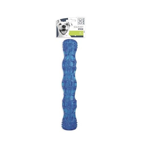 Игрушка д/с M-Pets Палка-пищалка 27,3*5см/голубая