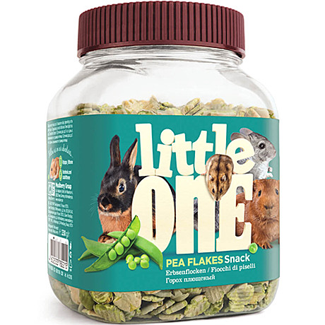 Лак-во д/грызунов Little One Плющеный горошек 230г